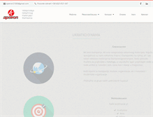 Tablet Screenshot of apeiron.rs